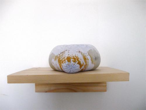 UNTITLED 2.  2011Plaster,Pigment,wood